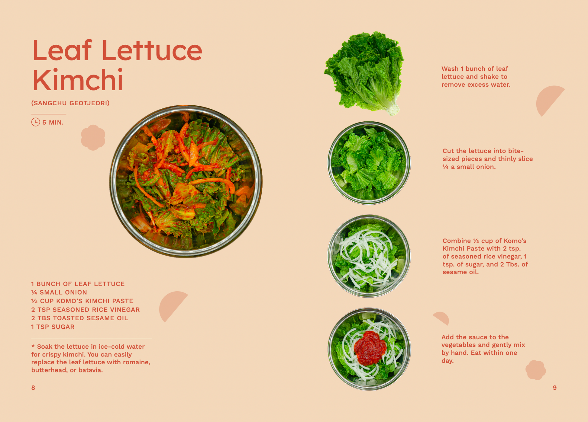 Leaf Lettuce Kimchi